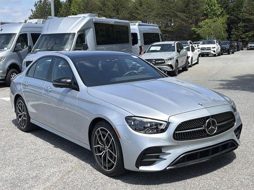 Silver 2022 Mercedes-Benz E-Class 4MATIC