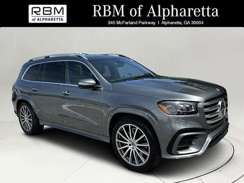 Gray 2025 Mercedes-Benz GLS 450 4MATIC