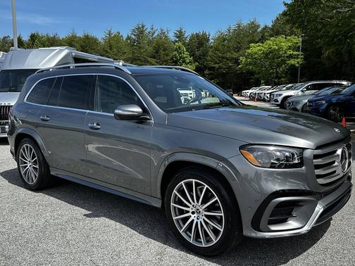 Gray 2025 Mercedes-Benz GLS 450 4MATIC