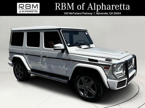 White 2017 Mercedes-Benz G-Class 4MATIC