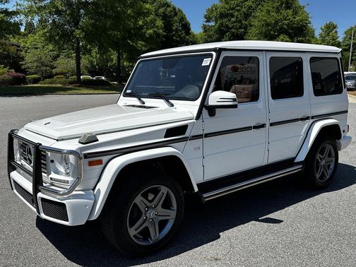 White 2017 Mercedes-Benz G-Class 4MATIC