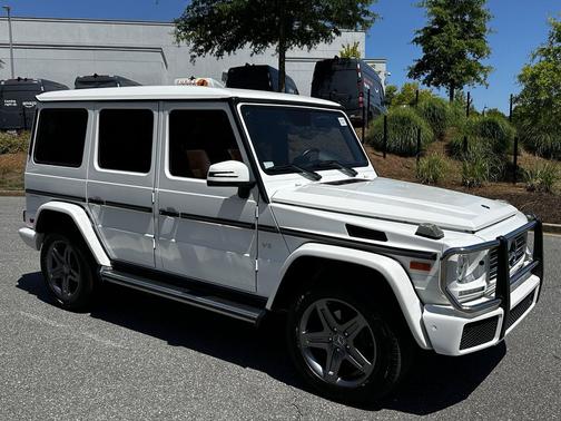 White 2017 Mercedes-Benz G-Class 4MATIC