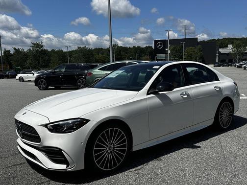 White 2026 Mercedes-Benz C-Class C 300 4MATIC