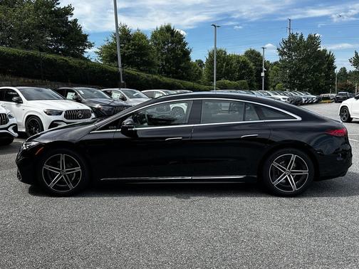 Black 2026 Mercedes-Benz EQS 450 4MATIC