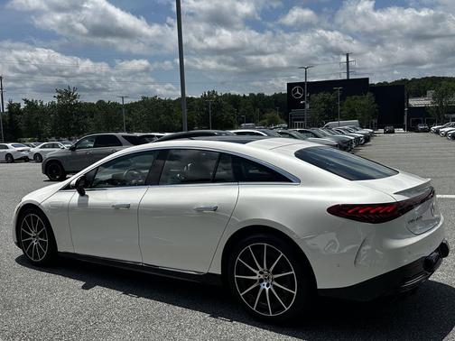 White 2022 Mercedes-Benz EQS 450+ 4MATIC