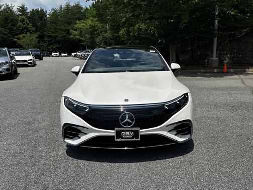 White 2022 Mercedes-Benz EQS 450+ 4MATIC