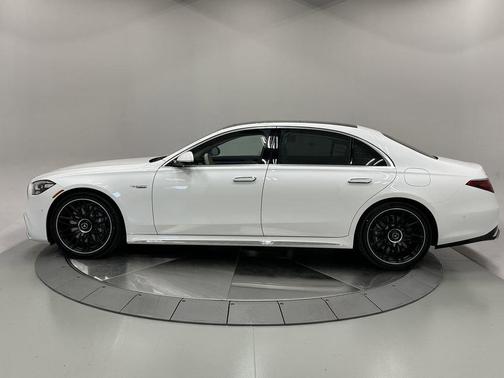 White 2026 Mercedes-Benz AMG S 63 E 4MATIC
