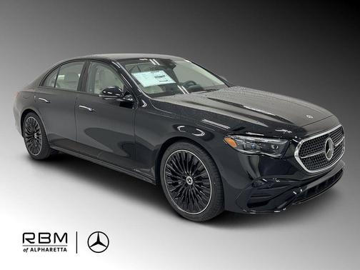 Black 2026 Mercedes-Benz E-Class E 350