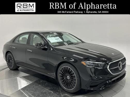 Black 2026 Mercedes-Benz E-Class E 350