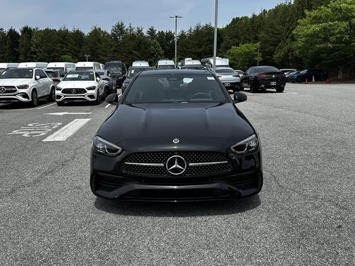 Black 2024 Mercedes-Benz C-Class C 300 4MATIC