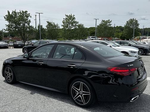 Black 2024 Mercedes-Benz C-Class C 300 4MATIC