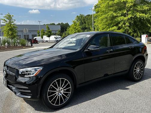 Black 2023 Mercedes-Benz GLC 300 4MATIC Coupe