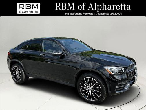Black 2023 Mercedes-Benz GLC 300 4MATIC Coupe