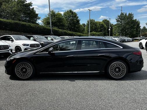 Black 2026 Mercedes-Benz EQS 450 4MATIC