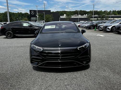 Black 2026 Mercedes-Benz EQS 450 4MATIC