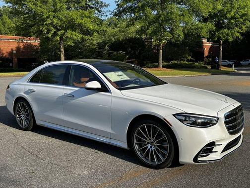 White 2026 Mercedes-Benz S-Class 4MATIC