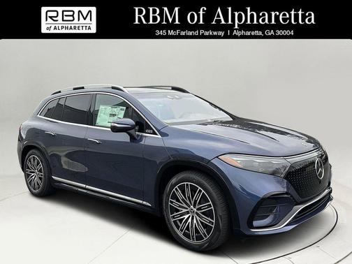 Twilight Blue Metallic 2026 Mercedes-Benz EQS 400 EQS 400