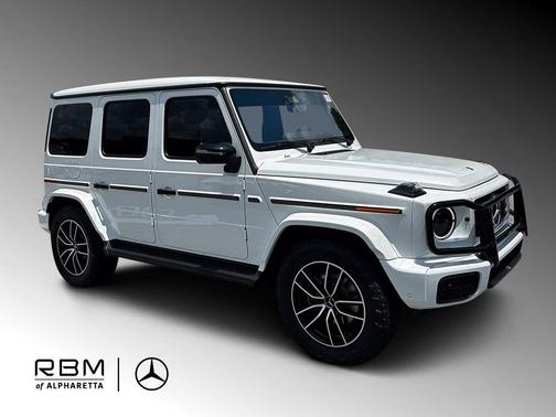 White 2026 Mercedes-Benz G-Class G 550