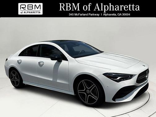 White 2025 Mercedes-Benz CLA 250 4MATIC
