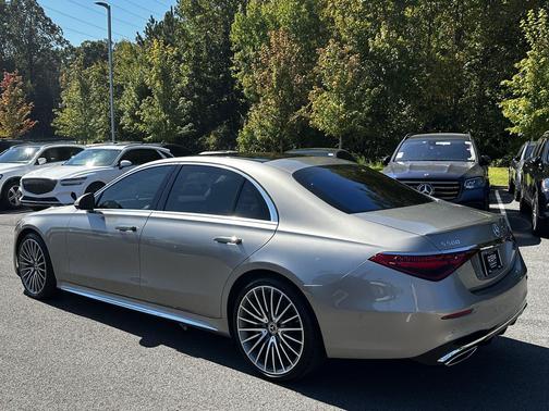 Silver 2023 Mercedes-Benz S-Class 4MATIC
