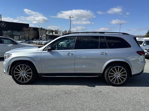 Silver 2023 Mercedes-Benz GLS 580 4MATIC
