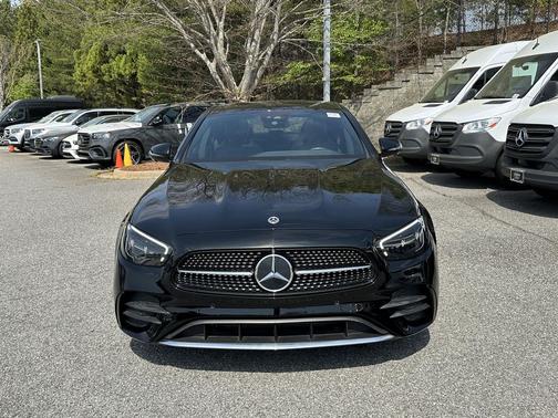 Black 2022 Mercedes-Benz E-Class 4MATIC