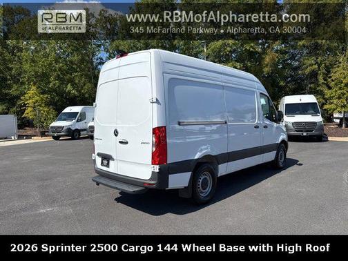 2026 Mercedes-Benz Sprinter 2500 High Roof