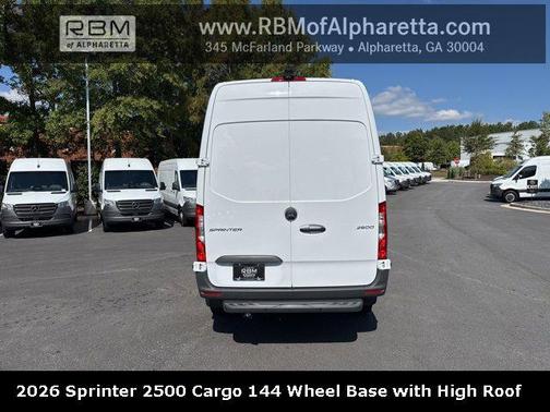 2026 Mercedes-Benz Sprinter 2500 High Roof