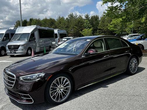 Red 2026 Mercedes-Benz S-Class 4MATIC