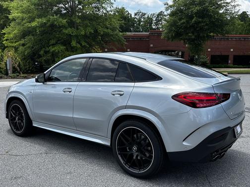 Cirrus Silver Metallic 2025 Mercedes-Benz AMG GLE 53 4MATIC+ Coupe