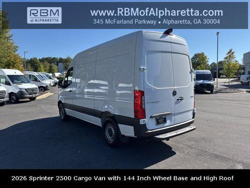 2026 Mercedes-Benz Sprinter 2500 High Roof