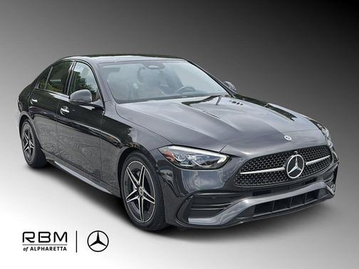 Gray 2023 Mercedes-Benz C-Class C 300 4MATIC