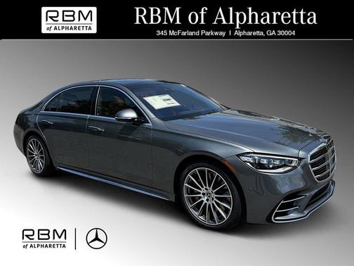 Gray 2026 Mercedes-Benz S-Class 4MATIC