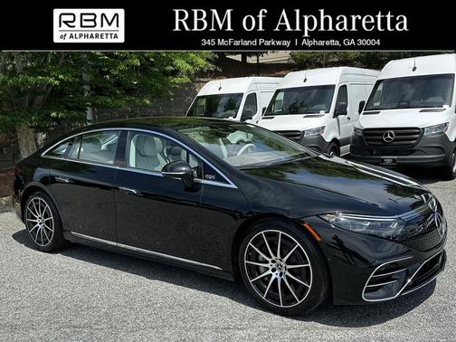 Black 2023 Mercedes-Benz EQS 450 4MATIC