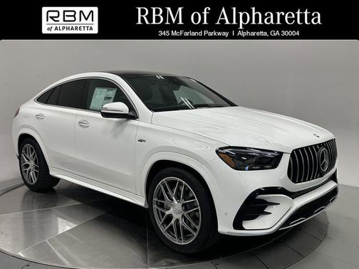 White 2026 Mercedes-Benz AMG GLE 53 4MATIC+ Coupe