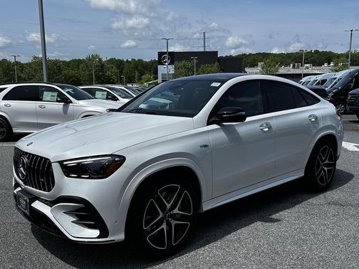 White 2025 Mercedes-Benz AMG GLE 53 4MATIC+ Coupe