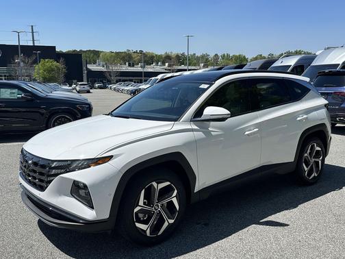 White Pearl 2024 Hyundai TUCSON Limited