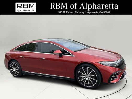 Black 2023 Mercedes-Benz EQS 450 4MATIC