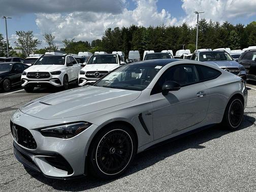 Gray 2026 Mercedes-Benz AMG CLE 53 4MATIC+