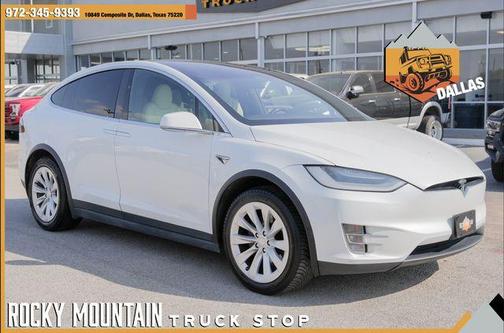 Pearl White Multi 2021 Tesla Model X Long Range