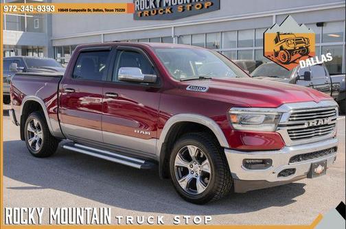 Delmonico Red Pearlcoat 2019 RAM 1500 Laramie