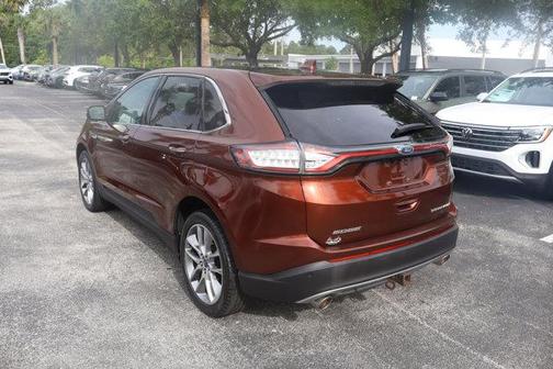 Ruby Red Metallic Tinted Clearcoat 2015 Ford Edge Titanium