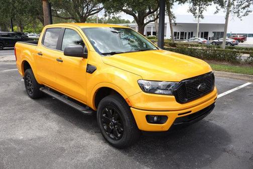 Cyber Orange Metallic Tricoat 2021 Ford Ranger XLT