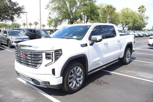 White Frost Tricoat 2024 GMC Sierra 1500 Denali