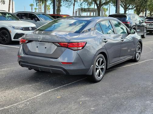 Gun Metallic 2021 Nissan Sentra SV