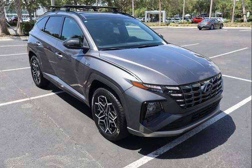 Portofino Gray 2023 Hyundai TUCSON N Line