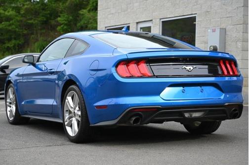 VELOCITY BLUE 2020 Ford Mustang EcoBoost Premium