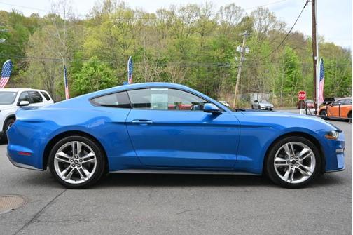 VELOCITY BLUE 2020 Ford Mustang EcoBoost Premium