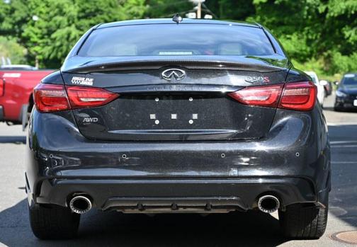 Midnight Black 2021 INFINITI Q50 3.0t RED SPORT 400