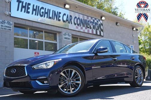 Grand Blue 2023 INFINITI Q50 3.0t LUXE